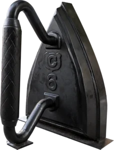 FI Graphic iron sculpture