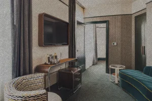 view of the apex suite sitting area