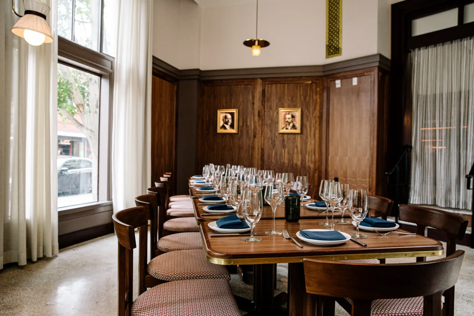 the apex private dining room of Luminosa