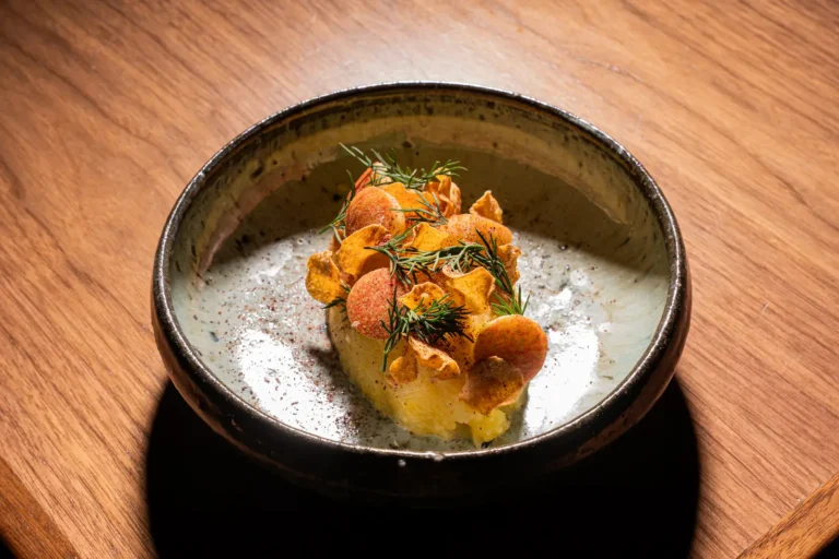 a rutabaga dish from the luminosa menu