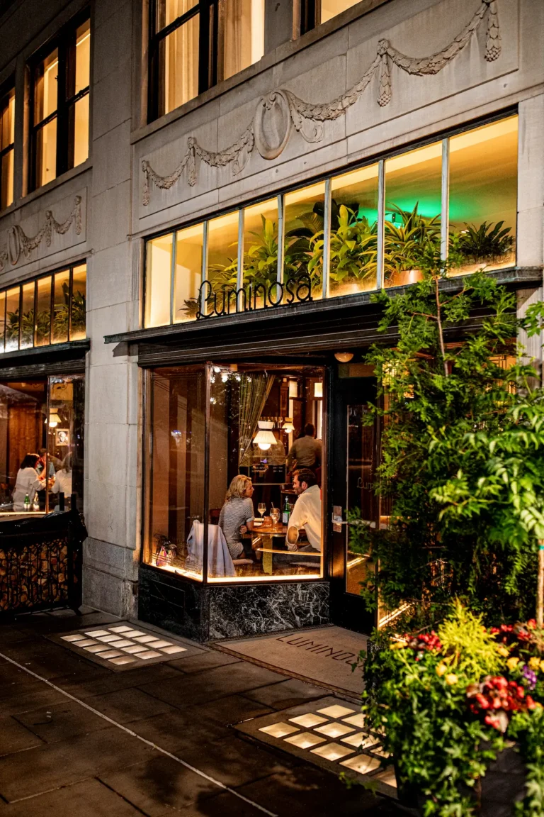 The entrance to Luminosa